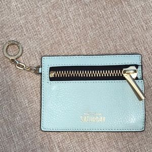 Kate Spade keychain wallet in Mint.